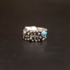 Sterling silver ring with turquoise