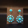 Sterling silver, Turquoise earrings