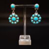 Sterling silver, Turquoise earrings
