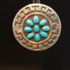 Sterling silver, Turquoise earrings