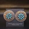 Sterling silver, Turquoise earrings