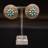 Sterling silver, Turquoise earrings