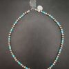Turquoise Navajo pearl beads necklace
