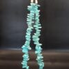 Turquoise necklace in heishi style