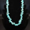 Turquoise necklace in heishi style