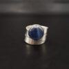 Sterling silver blue kyanite ring