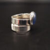 Sterling silver blue kyanite ring